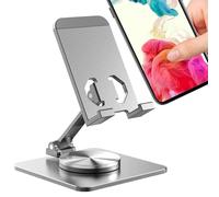Generico Mobile Phone Stand 360-degree Rotating - Portable Foldable Cellphone Stand - Multi-Angle Metal PhoneHolder Adjustable Mobile PhoneStand For Tablet