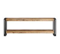 Generico Mobile Porta TV 120x30x40 cm in Legno di Mango Grezzo,Marrone,16.2kg,320679