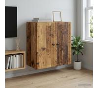 Generico Mobiletto a Muro Legno Antico 59 x 31 x 60 cm,Armadietti e portaoggetti,Armadietti e stipi-897903