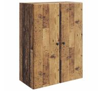 Generico Mobiletto a Muro Legno Antico 66 x 34,5 x 90 cm,Armadietti e portaoggetti,Armadietti e stipi-899083