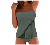 Generico Moda Tute Donna Taglie Forti Eleganti Costume da Bagno Sposa Addio al Borse 2024 Intero Modellante Brasiliana