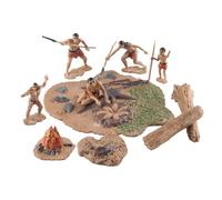 Genérico Modello antico, figure primitive, 16 cm, giocattolo con struttura resistente, dispositivo preistorico con facile installazione, accessorio per la casa per bonsai, feste prescolari, uso in