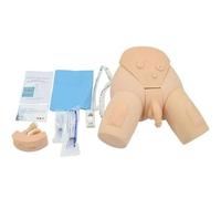 Generico Modello di cateterismo Maschio Femmina Intercambiabile, catetere urinario Pratica Infermieristica Manikins PVC insegnamento catetere Modello per Studenti o Infermieri cateterizzazione