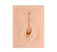Generico Modello di pratica della sutura vulvare, modello di pratica della sutura perineale con incisione vulva femminile, kit di pratica di sutura riutilizzabile resistente allo strappo,Midline