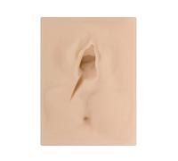 Generico Modello di pratica della sutura vulvare, modello di pratica della sutura perineale con incisione vulva femminile, kit di pratica di sutura riutilizzabile resistente allo strappo,Leftcut