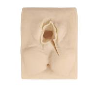 Generico Modello di pratica della sutura vulvare, modello di pratica della sutura perineale con incisione vulva femminile, kit di pratica di sutura riutilizzabile resistente allo strappo,Rightcut