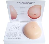 Generico Modello di seno in silicone per il corpo umano, modello di esame del seno femminile - Modello di seno patologico - Lumps Modello di autotest del seno patologico per l'insegnamento degli