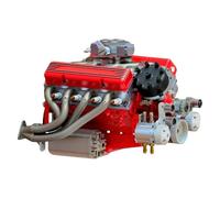 Generico Modello Motore V8 - Modelli Motori V8 Da Esposizione,Giocattolo Educativo Per Famiglie Ragazzi Ragazze Apprendimento