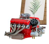 Generico Modello Motore V8 - Modelli Motori V8 Da Esposizione | Giocattolo Educativo Per Famiglie Ragazzi Ragazze Apprendimento