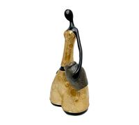 Generico Modern Abstract Art Sculpture - Resin Female Body Figurine Holding Jar for Home, Office, or Studio, Aesthetic Decoration Accent for Desktop, Living Room, Bedroom, and Wine Cabinet