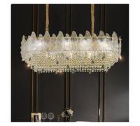 Generico Modern Luxury High-End Crystal Light High-End Master Bedroom Dining Room Light French Style For Living Room Pendant Light