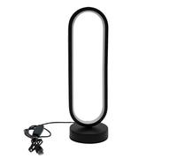 Generico Modern Table Lamp - Soft Lamps For Night Stands | Led Light Adjustable Design For Reading Desk Dorm Study Hotel Patio Garden Hallway Entryway Bathroom Vanity Cafe, Portable Lighting Accesso