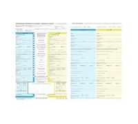 Generico Modulo CID-CAI Constatazione Amichevole Incidente 10 Pezzi Italiano - Modulo Blu Assicurazione Auto - Facile compilazione e Archiviazione Sinistri