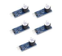 Generico Modulo sonoro Allarme cicalino attivazione passiva con Fori Montaggio Installazione Semplice per microcontrollore Modulo cicalino unità DC3.3-5V 9012