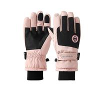 Generico Moffole Snowboard Uomo Sci Sottoguanti Impermeabili Antivento Pile Sportivi Lavoro Touch Screen Winter Gloves Bicicletta