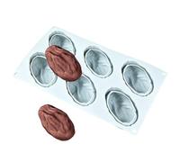 Generico Molds For Baking - Silicone 6-Cavity Bakeware, Nonstick Chocolate Tray, Reusable | Flexible Dessert Mold, Cupcake Cookie Pan For Kitchen, Wedding, Birthday, Party Supplies