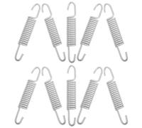 Generico Molle per Cavalletto Veicolo Elettrico e Scooter Elettrico 10 Pezzi 100mm Molle di Ritorno Pedale Freno in Metallo per Stabilità e Guida Sicura su Strada Urbana e Fuoristrada