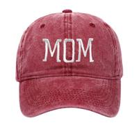 Generico Mom Berretto da Baseball Stampato Ricamato da Realizzare Vecchio Berretto (One Size)