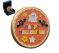 Generico Moneta commemorativa - Resistente alla dissolvenza, Moneta di di Halloween | Versatile, Collezione ricordo | La Caccia al Tesoro di Decorazioni d'Arte Souvenir Che colleziona