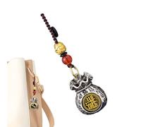 Generico Money Bag Pendant - 3D Keychain With Chinese Symbol, Rotatable Money Bag Keychain, Chinese Character Key Chain, Car Pendants, Daily Prosperity Bags Pendant For Adults Men Women Purse