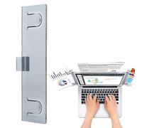 Genérico Monitor Document Paper Holder | 9.41In Desktop Clip Organizer ABS Computer Screen Memo Holder A4 Notes Card Display | Office Desk Study