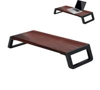 Generico Monitor Stand - Organizzatore desktop per banco per computer per scrivania, porta stampante RGB 4 USB3.0 Hub Ports per PC per laptop, accessori da scrivania