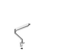 Generico Monitor Stand, Supporto for monitor TV Supporto for PC singolo Bracci regolabili con molla a gas con compatibilità schermo VESA 75/100 mm, 13-32 pollici,for home(Silver)