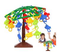 Generico Monkey Balance Game, Interactive Kids Balance Toy, Preschool Building Blocks Learning Activity, Educational Gift for Boys Girls Age 3 Plus, Birthday Christmas Kindergarten Use, 18x18x15.5cm
