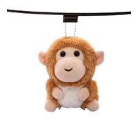 Generico Monkey Plush Keychain | Cute Monkey Backpack Charm | Key Chain Accessories For Women Cat Gift | For Birthday Party Handbags Backpacks Phone Case Family Friends Children Boy Girl Colleagues