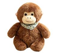 Generico Monkey Stuffed Animal, Christmas Soft Funny Realistic Comfort Toys | Cuddly Stuffed Animals Plush for Kids Adults Girls Boys Home Office Bedroom Couch Bed Shelf Travel