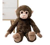 Genérico Monkey Stuffed Animal, con lunghe mani realistiche morbide giocattoli - Cuddly Plush Toys Stuffed Animals | for Kids Girls Boys Fans Adults Office Bedroom Living Room Travel Birthday Party