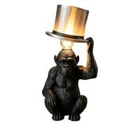 Generico Monkey Table Lamp - Creative Animal Light, Decorative Lamps with Sculptural Design, Monkey Lamp for Bedroom Living Room Decor Use, Animal Table Lamps, Home Bar Lighting 13.7 * 7.28 * 5.9 in