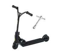 Generico Monopattino da - Finger Scooter | Mini Monopattino Acrobatico Pieghevole per Skateboard Finger Sport | Giocattolo Interattivo per Bambini con Ruote di Ricambio e Strumenti