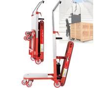 Generico Montascale Alzascale Elettrico Macchina per Salire E Scendere con Batteria può Salire E Scendere Motore Brushless Rimovibile Adatto per La Distribuzione Logistica di Magaz,F