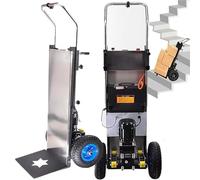 Generico Montascale Alzascale Elettrico Macchina per Salire E Scendere con Batteria può Salire E Scendere Motore Brushless Rimovibile Adatto per La Distribuzione Logistica di Magaz,B