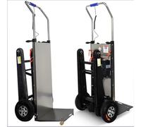 Generico Montascale Alzascale Elettrico Macchina per Salire E Scendere con Batteria può Salire E Scendere Motore Brushless Rimovibile Adatto per La Distribuzione Logistica di Magaz,H