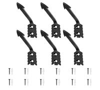 Generico Montatura Europea Per Teschio,6 Pezzi Supporto Per Palchi Ad Alta Resistenza | Appendino Per Teschio | Per Capra Parete Fattoria All Aperto Cabina Casa Camera Da Campagna