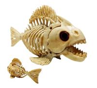 Generico Moo a lisca di pesce, scheletro di pesce - Arte 'osso di del teschio a animale - Scheletro di di Halloween Ossa di animali per la casa Soggiorno Camera da letto Scrivania Top Party Haunted