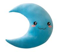 Generico Moon Shaped Pillow - Decorative Throw Pillows | Soft Moon Shaped Throw | 1x Breathable Nursery Stuffed Pillows | Home Décor Comfort Pillow For Bed, Decorative Couch For Room Decor, Kids Gift