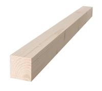 Generico Morale Travetto Listone in Legno di Abete Massello Piallato mm 90 x 90 x 3000