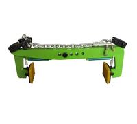 Generico Morsetti per Piastre Verticali per impieghi gravosi - Morsetti di Sollevamento in Acciaio da 12 Pollici con Catena per Il Trasporto di Pietre, Ardesia e infissi - Morsetto di Sospensione dur