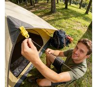 Generico Morsetto A Clips per Telo - Impugnatura per Bloccaggio Resistente, Morsetto A Clip per Il Fissaggio di Tende, 10 Pezzi Clip per Legare Il Telo per Campeggio Picnic All'aperto Coperture