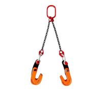 Generico Morsetto di Sollevamento per Piastre Orizzontali da 1,6 T, Apertura delle Ganasce da 0-25 mm, Morsetti per Piastre di Sollevamento per Pietre con Catena in Acciaio al Manganese per Gru di so