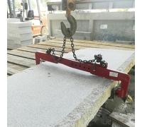 Generico Morsetto per Piastra Verticale per Il Sollevamento di Pietre e Acciaio, Impugnatura Regolabile, Perfetto per l'uso su Isole e a Bordo Strada, Costruzione Robusta, Maggiore Sicurezza ed effic