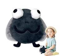 Generico Mosca di peluche - Peluche dagli occhi grandi, bambola decorativa da tavolo | Giocattolo creativo con morbido per animali, simpatico set di per ornamenti in peluche-per la decorazion