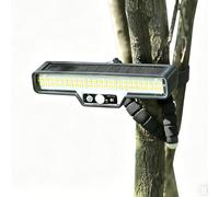 Generico Motion Sensor Solar Outdoor Lights - 50 LED Security Lamp, Solar Powered Outdoor Lights with Flexible Octopus Tripod, Deck Patio Railing Lighting, Solars Security Light for Outdoors Use