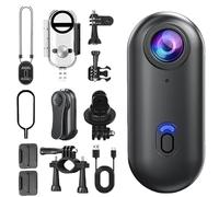 Generico Motiontrail Camera - Nexo25 Camera, Nexo25 Black Smallest High-Res Cam in The World, 1080P/4K Waterproof Wearable Action Cam, for Sports, Cycling, Diving, Outdoor Exploration (Black-1080P)