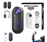 Generico MotionTrail Nexo25 Camera,Nexo25 Black Camera, 4k/1080p, 120° Wide-Angle, IPX7 Waterproof Case, Hands-Free POV Recording, Magnetic Mounting, 360° Rotation, for Sports (Black-standard,1080)