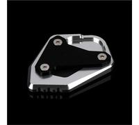 Generico Moto Cavalletto Piede Cavalletto Laterale Estensione Pad Supporto Ingrandire Piastra per Rebel per CMX1100 per CM1100 per CMX 1100 2020-2022(Argento)