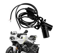 Generico Motorcycle Angel Wing Light - Shadow Projector Welcome Lamp | Waterproof Underbody LED Kit | For Motorbike Projection Accessories General Design Creates A Warm Atmosphere